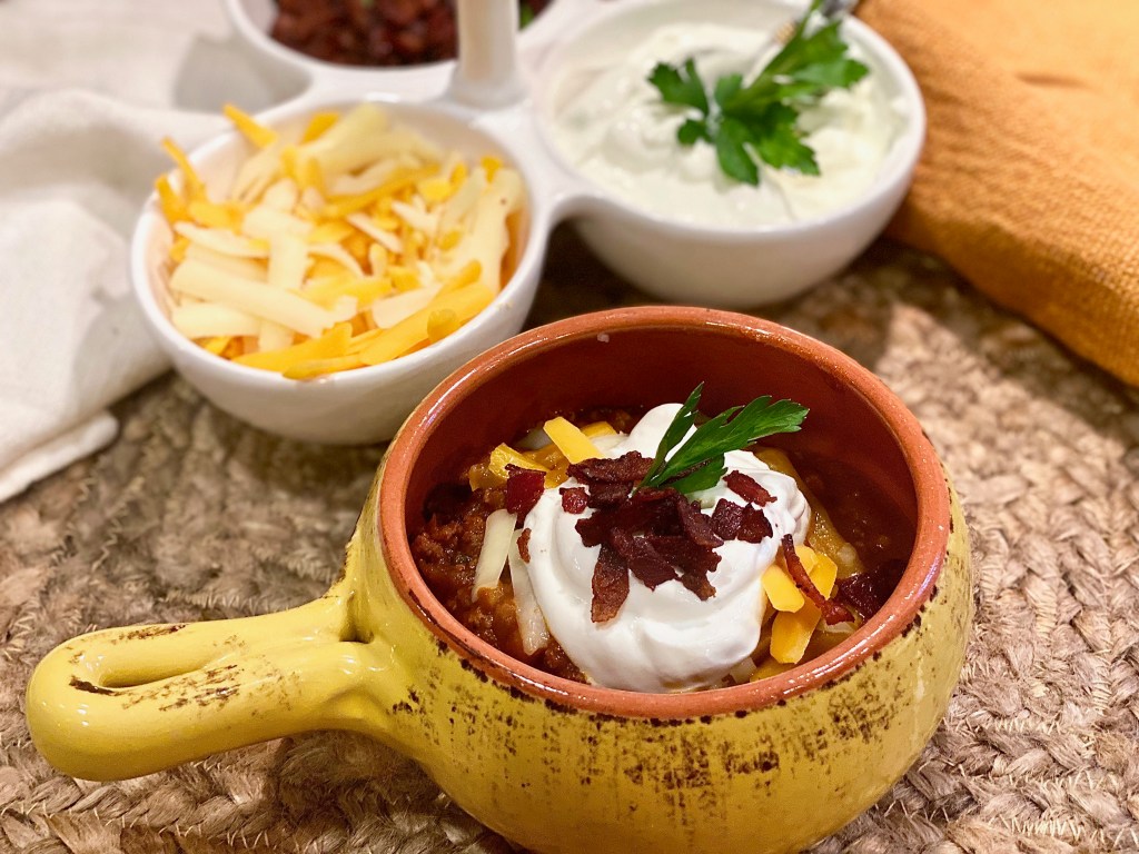 Loaded Potato Chili!