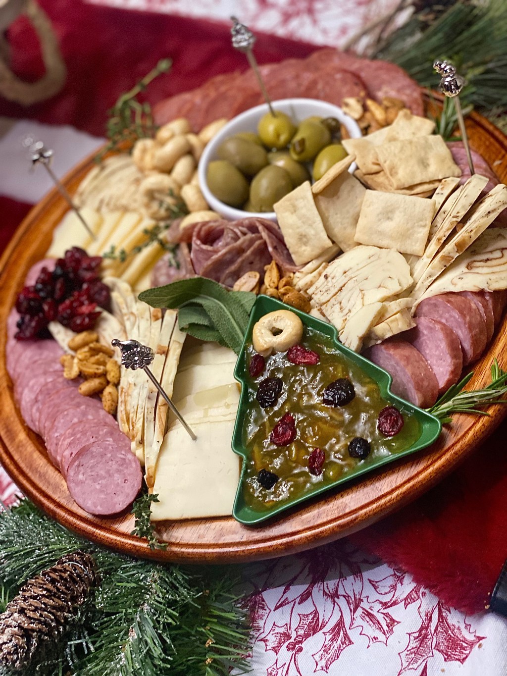 My Cute Christmas Charcuterie&nbsp;Board!