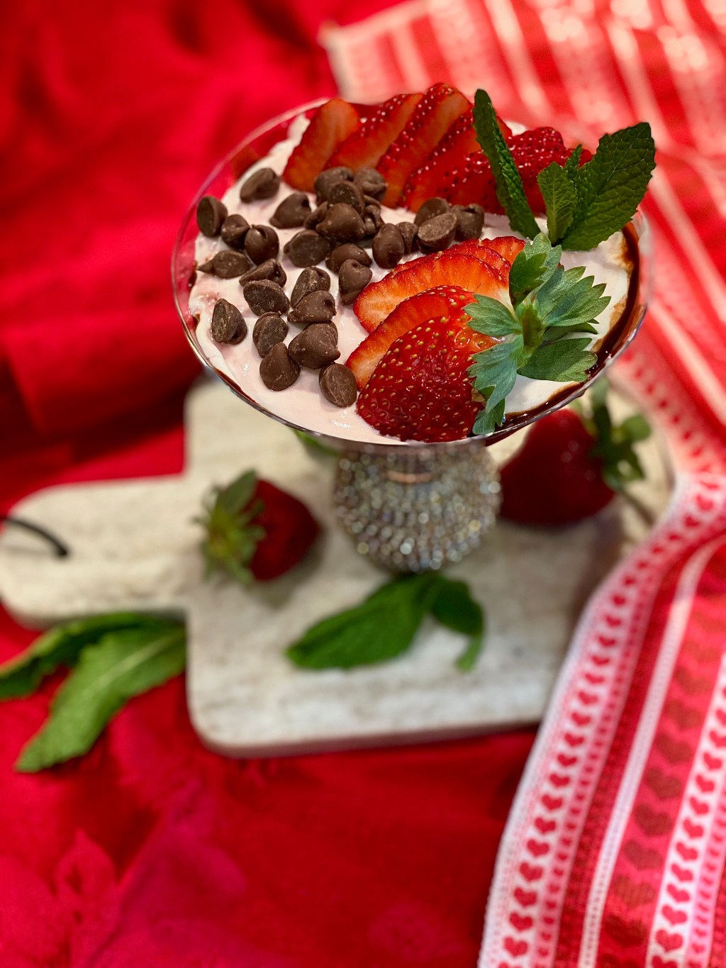 A Chocolate Covered Strawberry Parfait For The Very Best Valentine’s Day&nbsp;Morning.