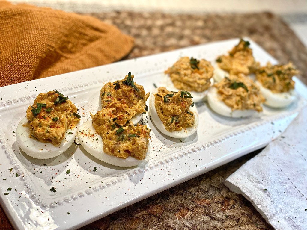 Nashville Hot Chicken Deviled&nbsp;Eggs!