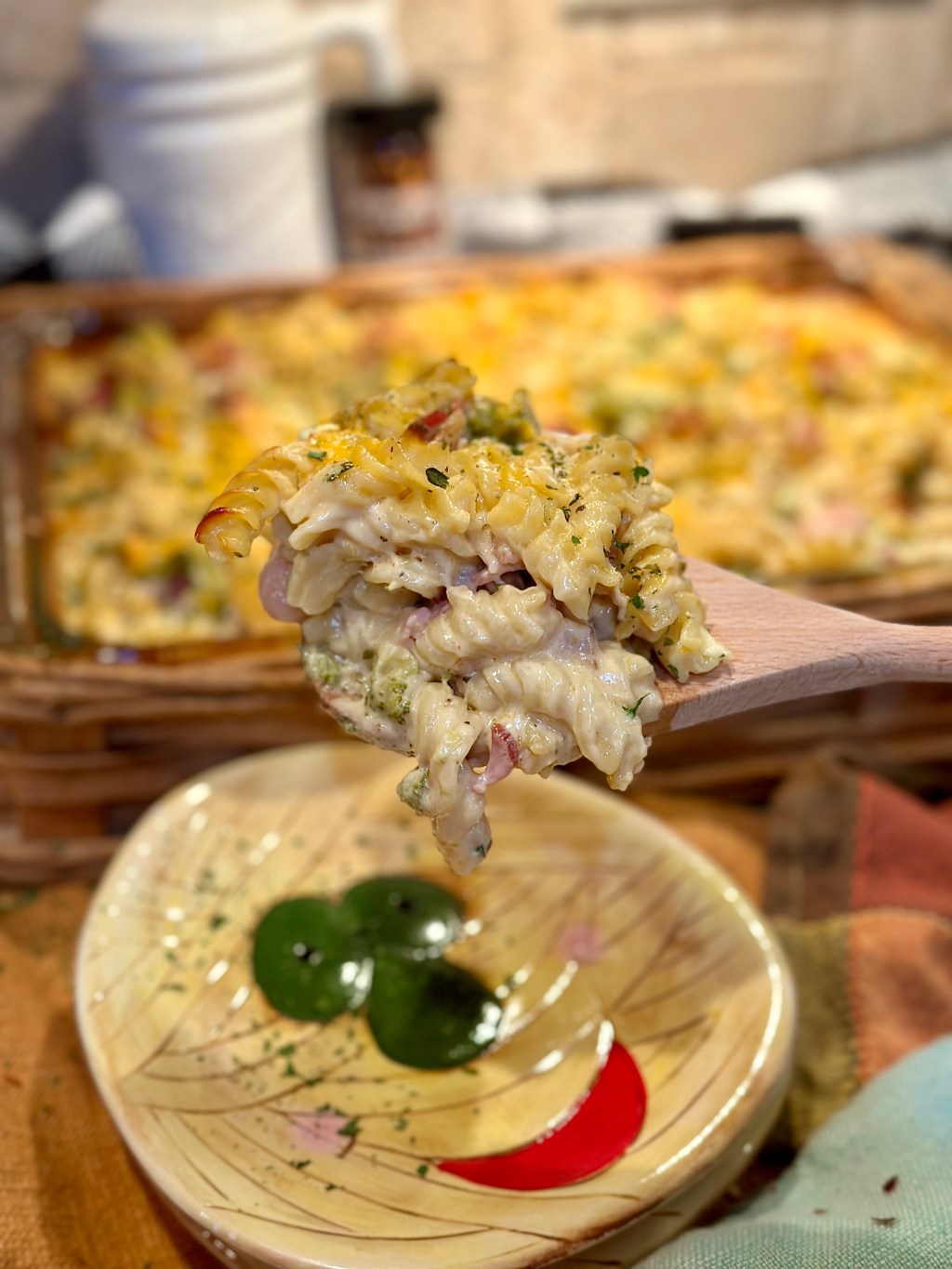 Comforting Bacon and Broccoli Macaroni&nbsp;Bake